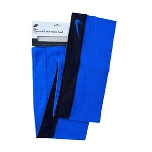 Nike Therma-Fit Tech Fleece Scarf Blue Black